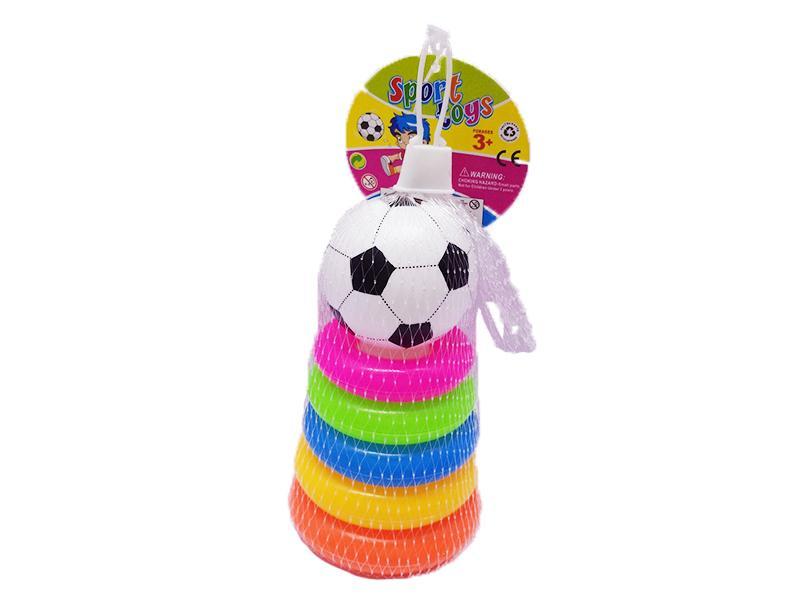 Football 9 Layer Ferrule Rainbow Tower