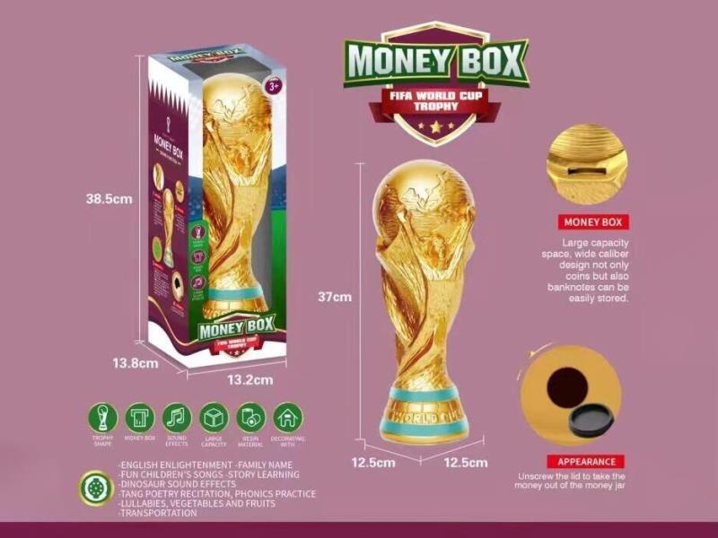 World Trophy Piggy Bank