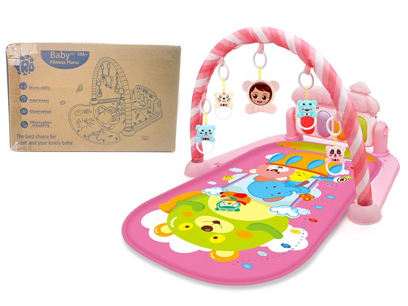 Baby Pedal Piano Fitness Blanket(Hot Air Balloon)