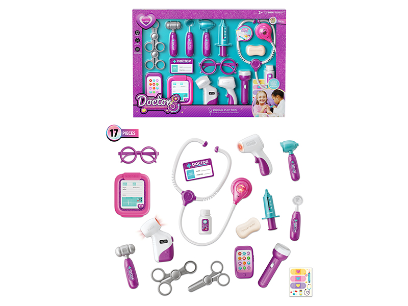 Doctor Set With Light And Sound (17PCS)