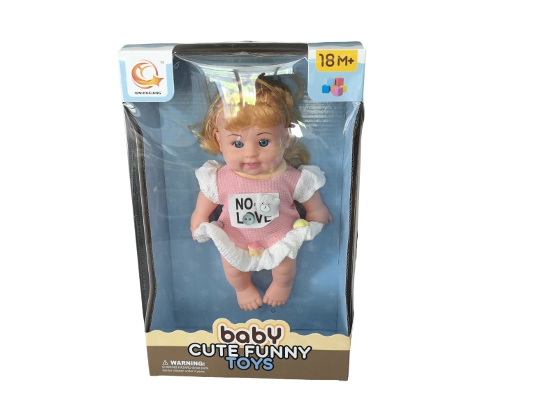 10-Inch Rubber-Lined Doll With Ic