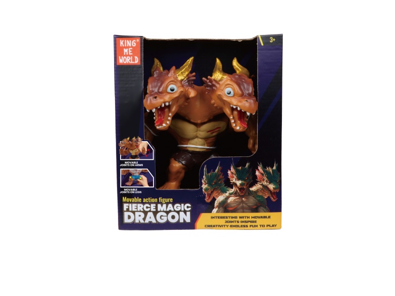 Hard Plastic Small Fierce Magic Dragon Action Figure