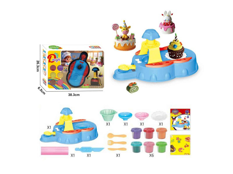 Magical Egg Tart Machine Clay Set