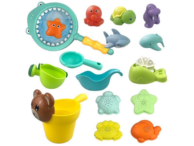16PCS Bath Toy