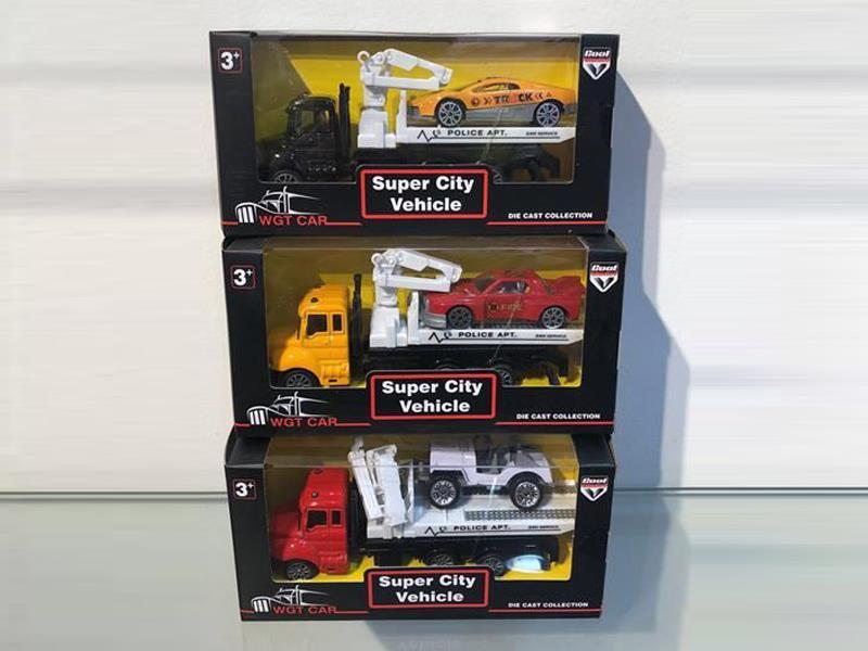 1:64 Pull Back Alloy Rescue Vehicle