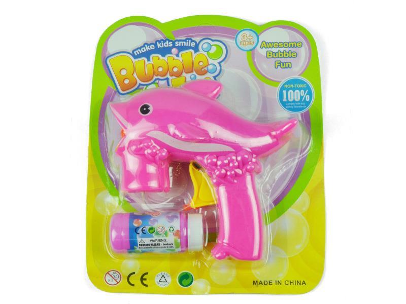 Friction Automatic Dolphin Bubble Gun
