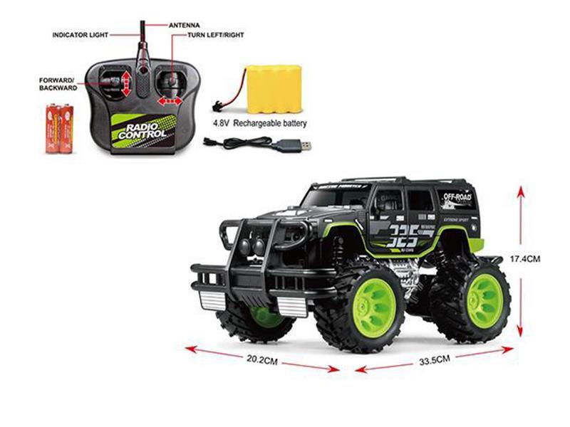 27Mhz 1:12 4-Channel Remote Control Car With Front Light