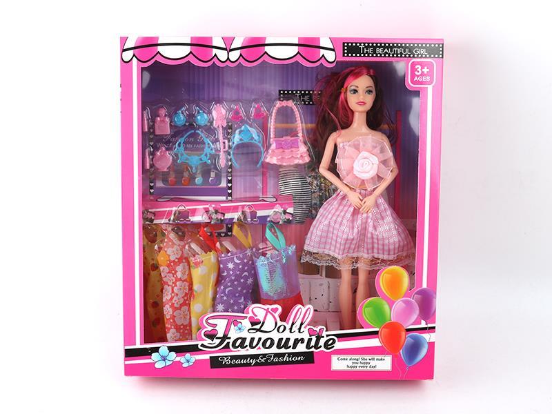 11.5 Inch Solid Articulated Doll Jewelry Sets