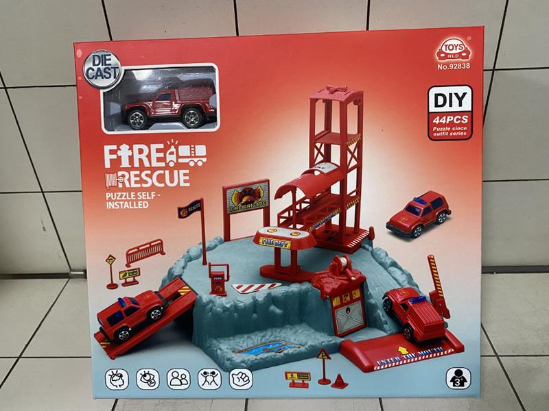 Fire-Fighting Parking Lot
