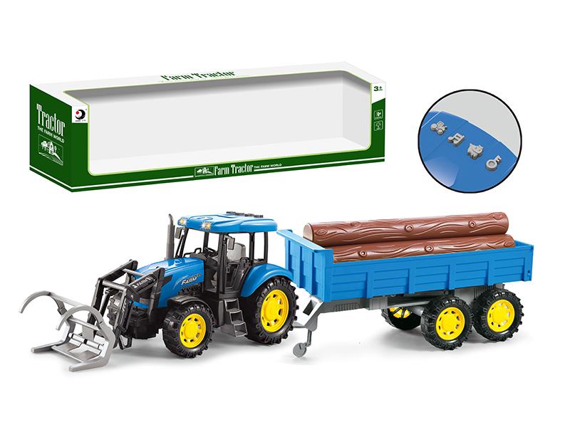 Friction Farm Tractor With Light And Music