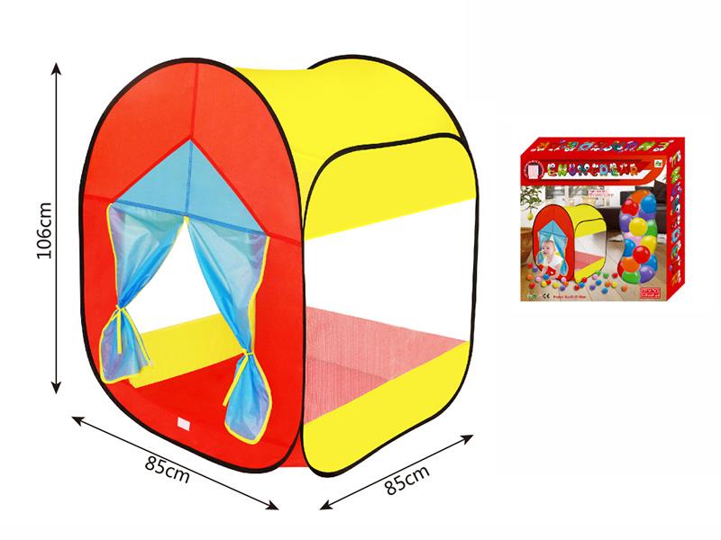 Children's Play Tent House + 40 Balls