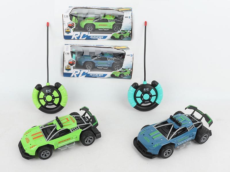 1:18 Mustang 4CH Remote Control Car With Light