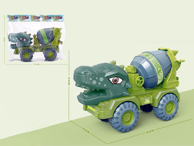 Middle Size Slide Dinosaur Engineering Truck