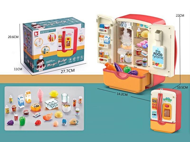 30PCS Refrigerator With Light And Music