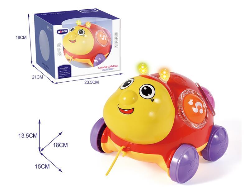 Colorful Ladybug With Music,Sound,Lights