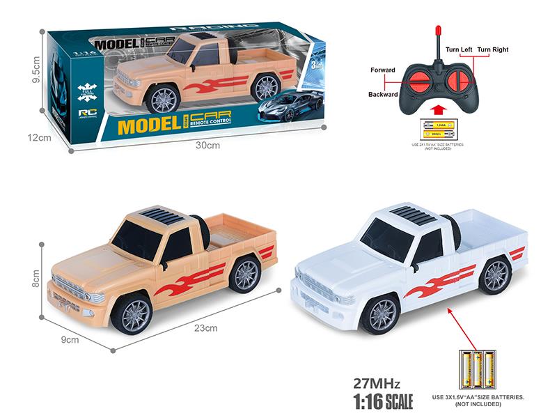 27Mhz 1:16 4-Channel Remote Control Pickup Truck(Not Included Batteries)