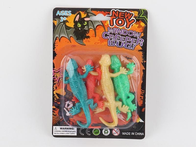 4PCS lizard