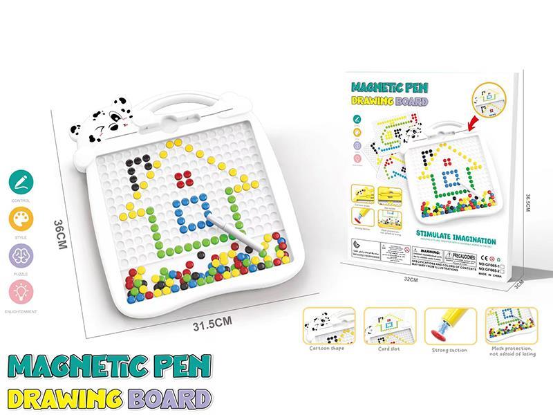 Magnetic Pen Drawing Board 108pcs