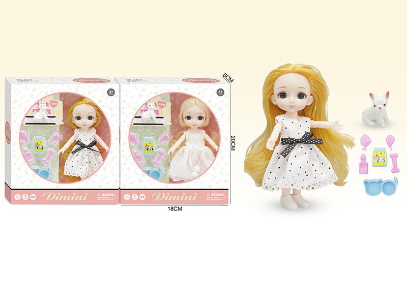 6 Inch Joints Body Fashion Doll Series