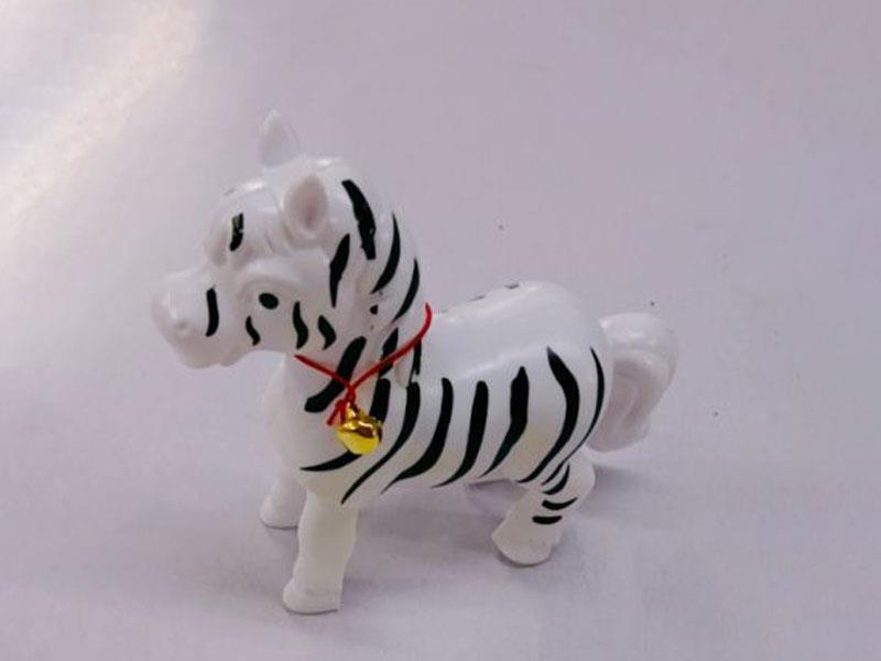 Wind Up Zebra With Bell