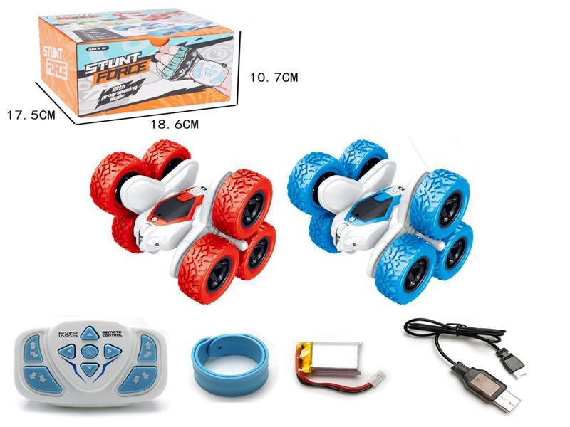 2.4G Programming Watch Remote Control Stunt Car