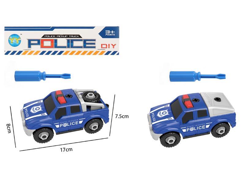 DIY Assembly Friction Jeep 1pcs