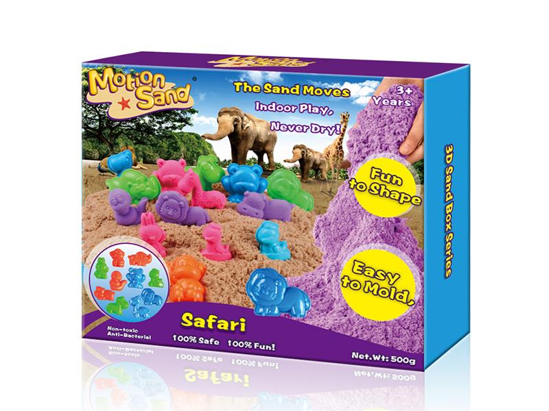 Space Sand Set(500g Sand, 10 Molds)