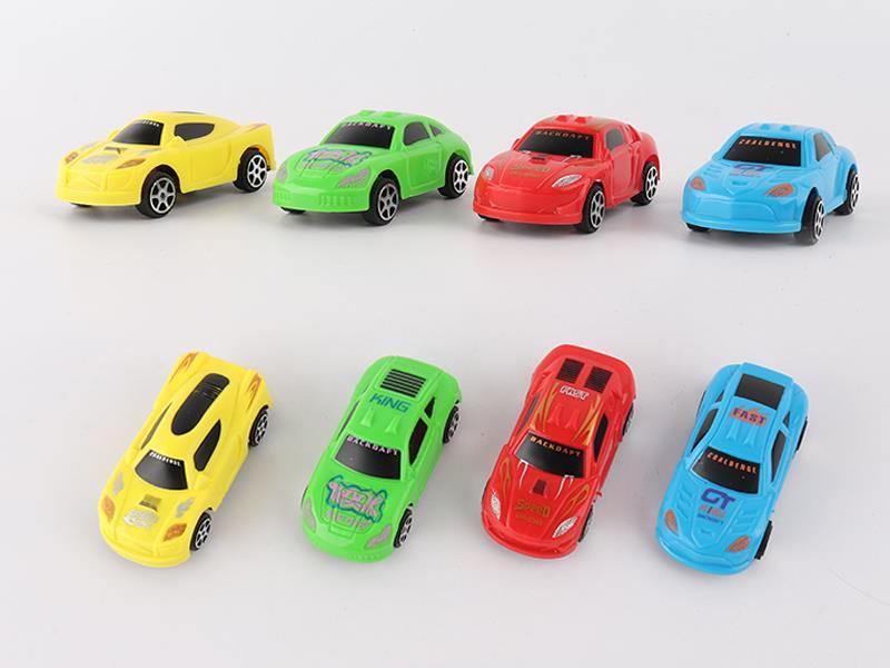 4PCS Slide Cars