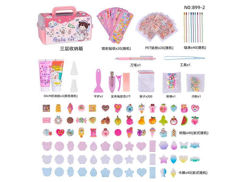 Sticker Cream Glue Handmade DIY Set 376pcs