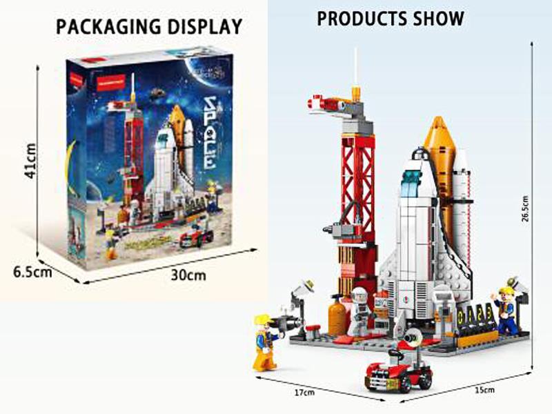 Spacecraft Building Blocks 494PCS
