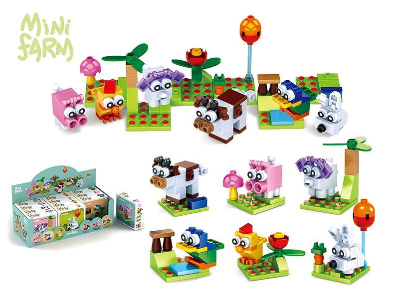 Building Blocks - Mini Farm 12pcs
