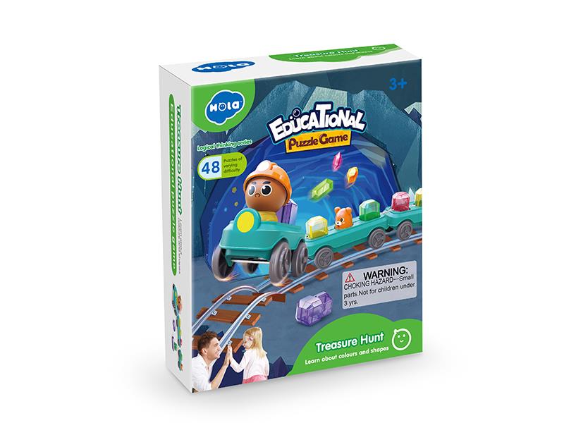 Treasure Hunt Educational Puzzle Game