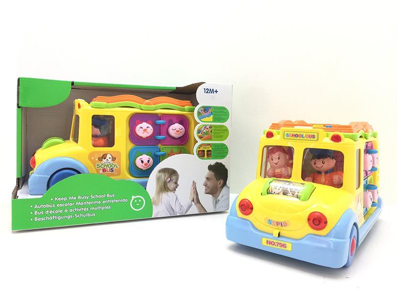 ELECTRIC BUS WITH LIGHT & MUSIC