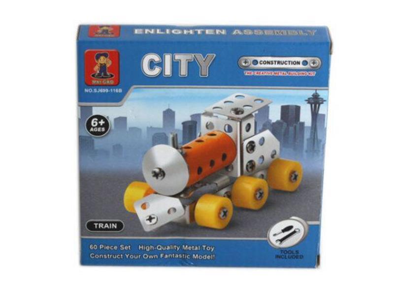 DIY Assembly Metal Train