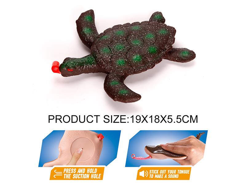 Vinyl Model Sea Turtle(Pinch And Out Tongue)