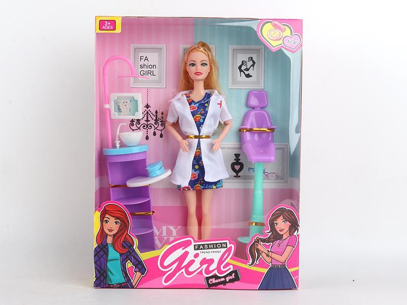 11.5 Inch 9 Joint Doll+Dental Accessories