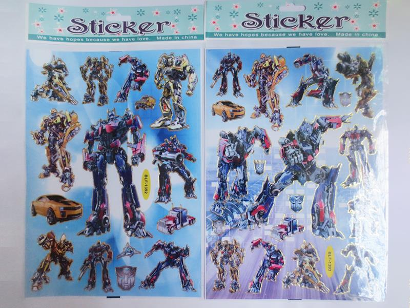 DIY Transformers Stickers
