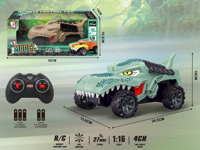 R/C 4Ch Crocodile Car