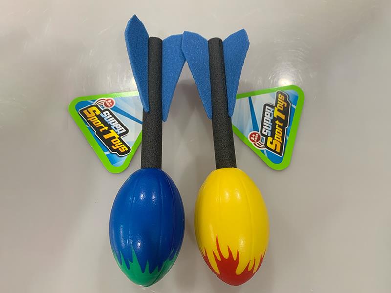 20*5cm Torpedo Missile Hand Throwing Toy 1pcs