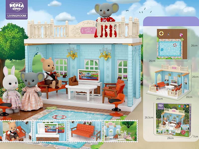 Diy Koala Town Living Room Toy