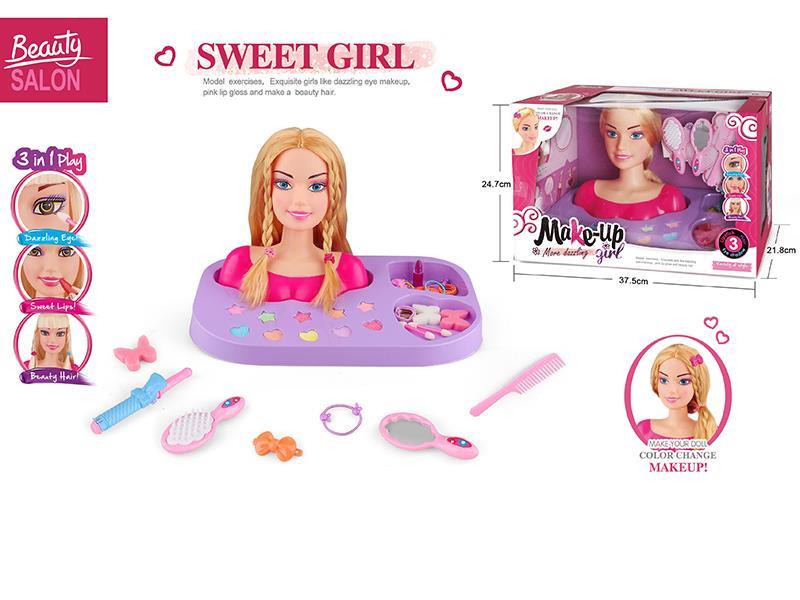 Doll Head Make Up Set