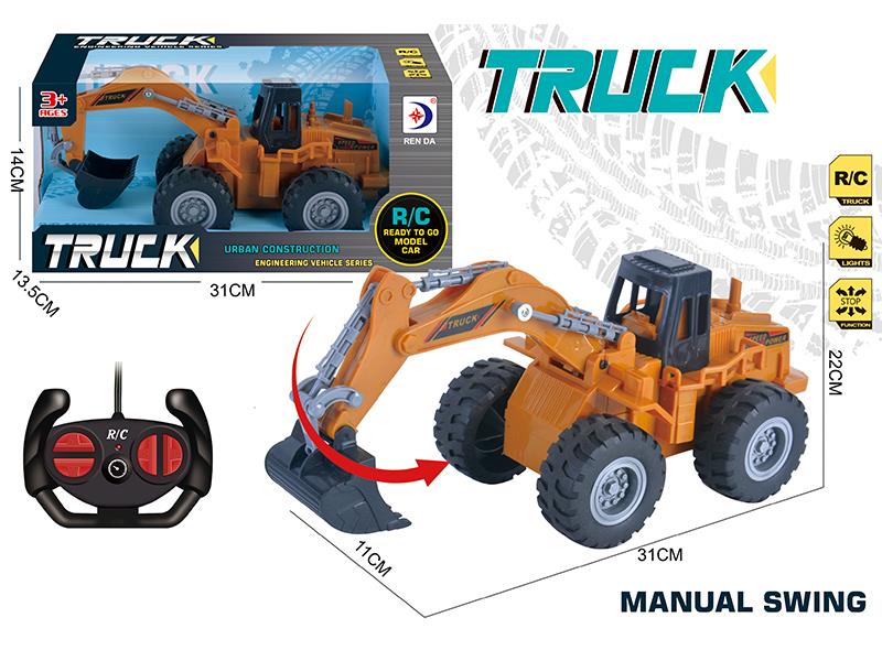 4-Channel Remote Control Engineering Truck