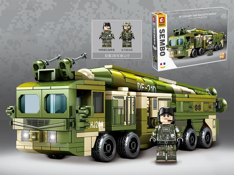 DF-21D Anti-Ship Ballistic Missile Building Blocks