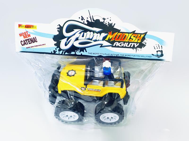 Friction Jeep Off-Road Police Car