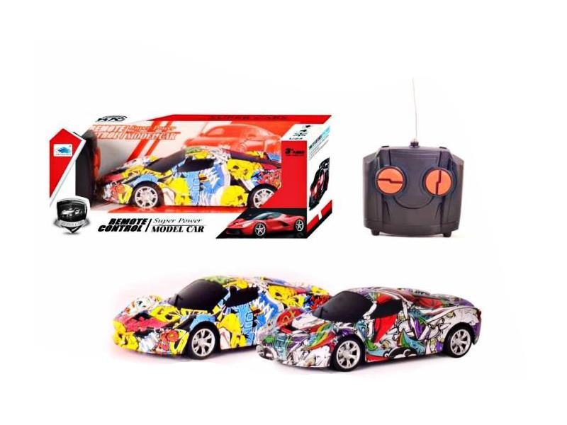 R/C 4CH Ferrari Graffiti Car