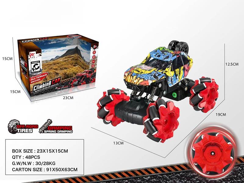 6-Channel Remote Control Off-Road Climbing Car(Not Included Batteries)