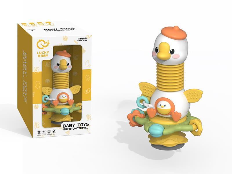 Puzzle Feeding Artifact Baby Dining Table Rattle