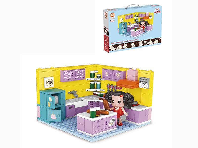 Ddung Kitchen Building Blocks 235pcs