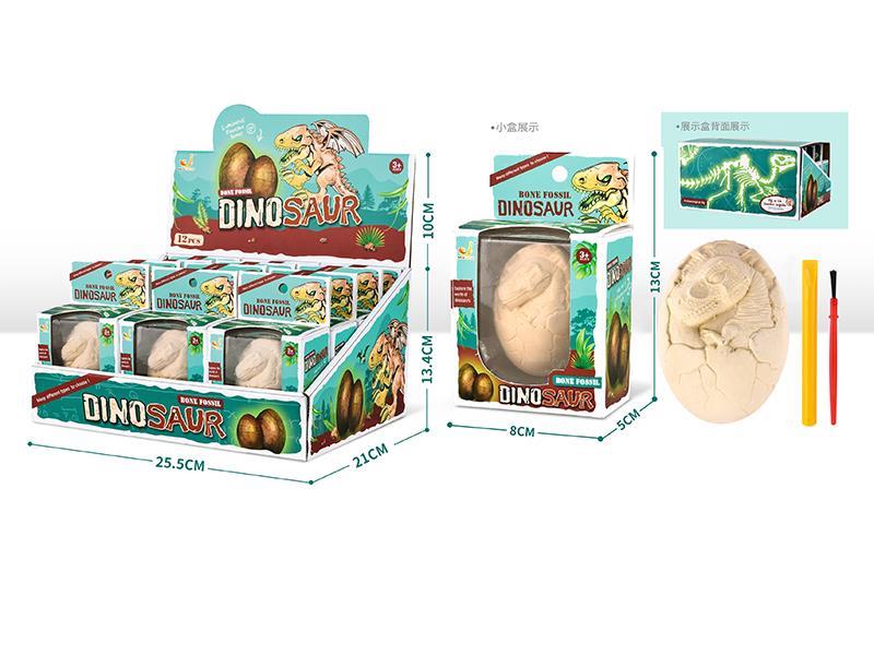 Archaeological Excavation Of Small Dinosaur Eggs