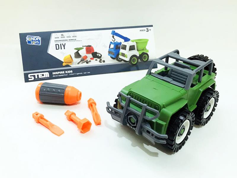 DIY Assembly Military Truck Series